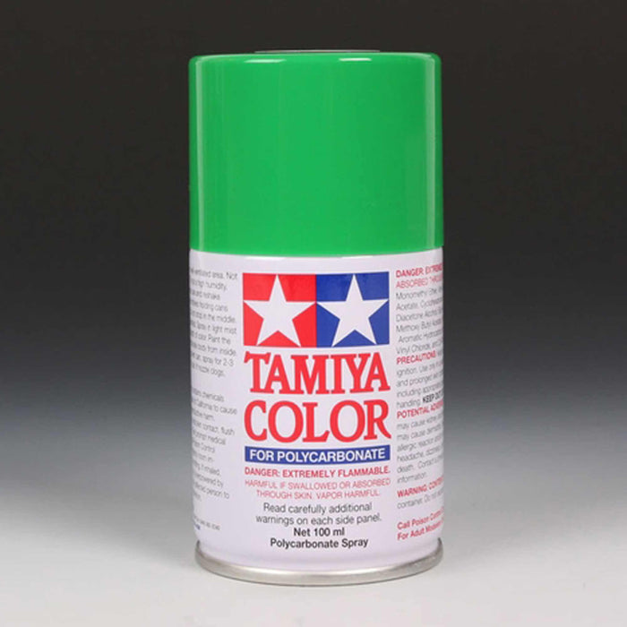 Tamiya TAM86021 PS-21 PARK GREEN Polycarbonate Lexan Spray Paint (100ml)