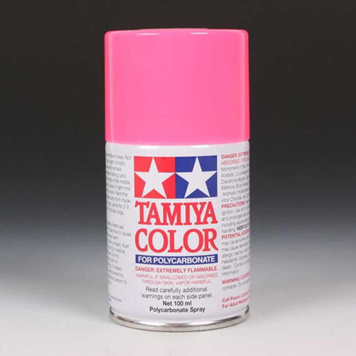 Tamiya TAM86029 PS-29 FLOURESCENT PINK Polycarbonate Lexan Spray Paint (100ml)
