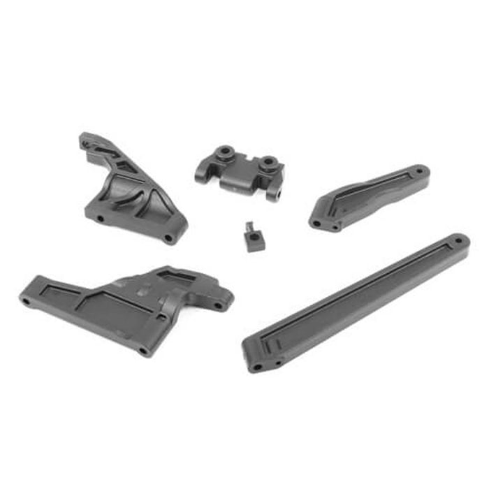 Tekno RC TKR9062B Chassis Brace Set front/rear/center