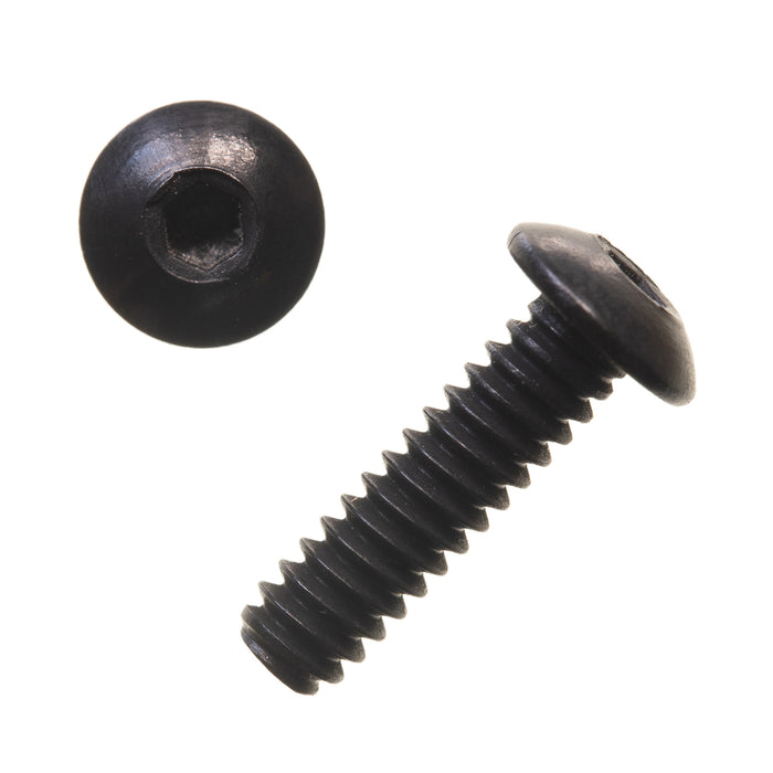 WORC WRC-440-316-B-A 4-40 x 3/16 Button Head Socket Screws Aluminum 7075 T6 - Black (8 qty)