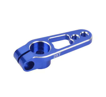WORC RC WRC-SH-14 BLUE Aluminum Single Arm Servo Clamping Horn 18.5mm 25T Spline 3mm Thread Steering ASC B6 B7
