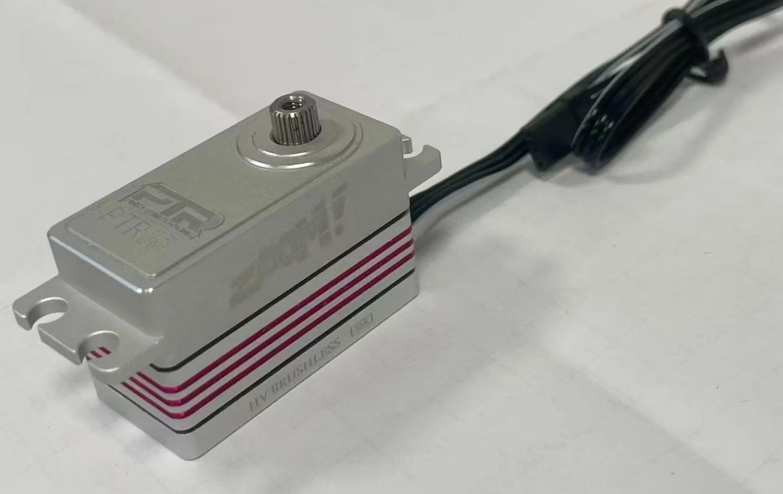 PTR PINKY TUNED RACING PTR15 Low Profile HV Digital Brushless Servo Pink Aluminum