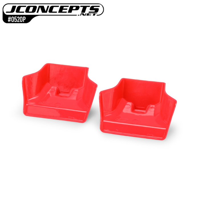 JConcepts JCO0520P Injection Molded Front Wing - PINK Mugen MBX8 | MBX-8e | Sworkz S35-4