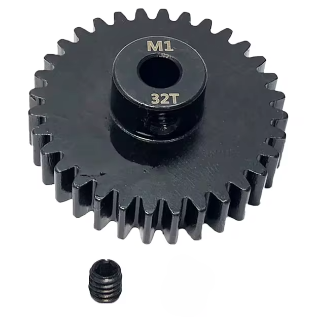 WORC Steel Mod 1 Pinion Gear (5mm Bore) 32T