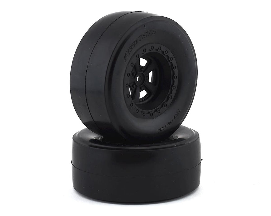 Associated ASC71072 DR10 Rear Mounted Drag Racing Slick Tires 12mm Hex 2.2/3.0" Street Eliminator Slash 22s