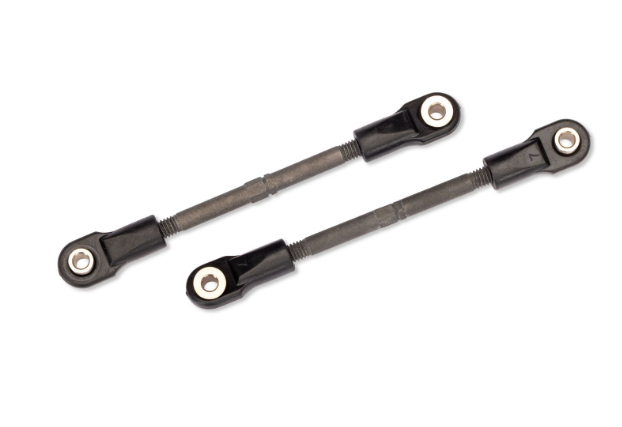 Traxxas 3745-GRAY Slash Turnbuckles 59 mm Adjustable Steel Toe Links (2) Brushless