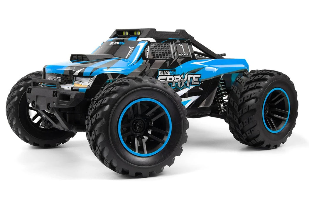 Blackzon BZN540301 Spryte MT 1/20 4WD Electric Monster Truck - Blue
