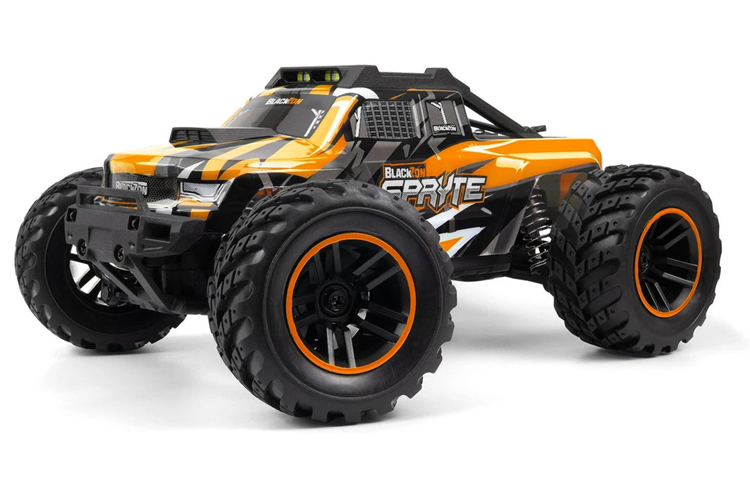 Blackzon BZN540303 Spryte MT 1/20 4WD Electric Monster Truck - Orange