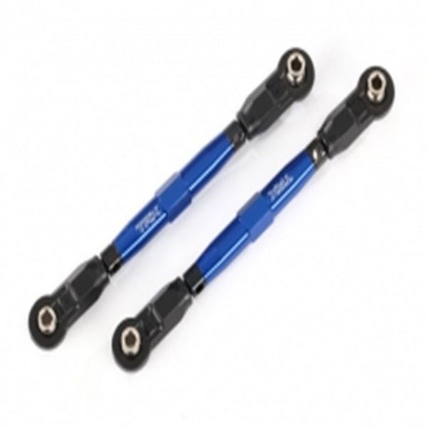 Traxxas TRA8948X Toe links, front (TUBES blue-anodized, 7075-T6 alu