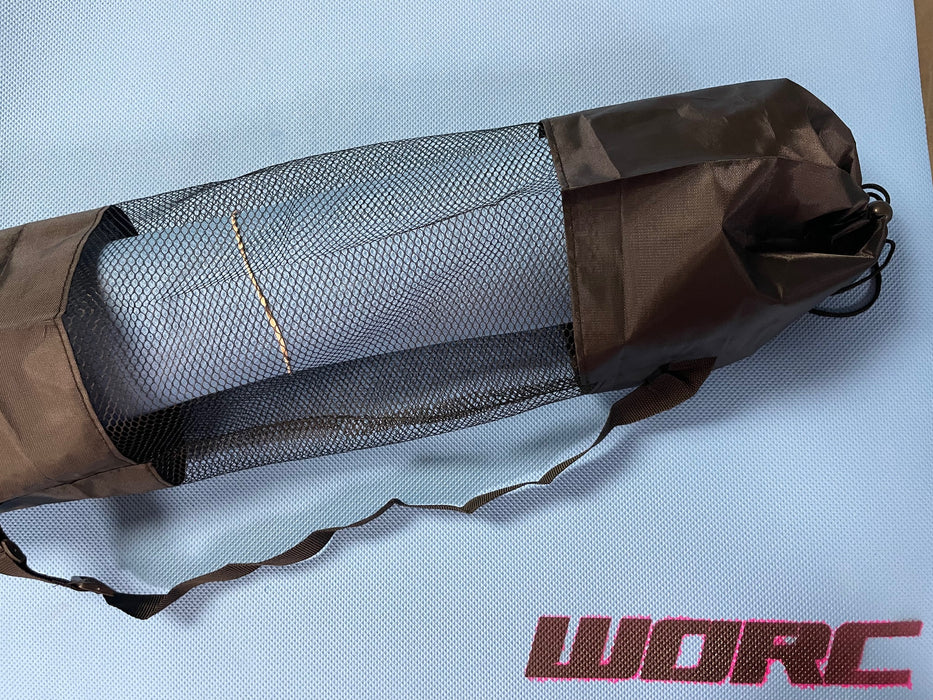 WORC Black Pit Mat Mesh Adjustable Strap Bag