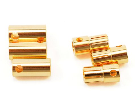 Castle Creations CSECCBUL653 6.5mm High Current CC Bullet Connector Set CSE095000900