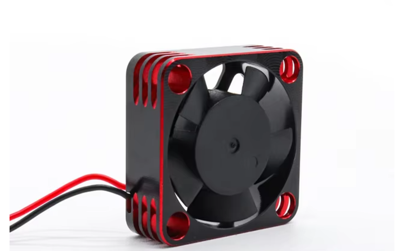 WORC WRC3010R Aluminum High Speed Cooling Fan 30x30mm x 10mm Motor ESC RED / Black WaterProof 8v 0.6A 28000rpm