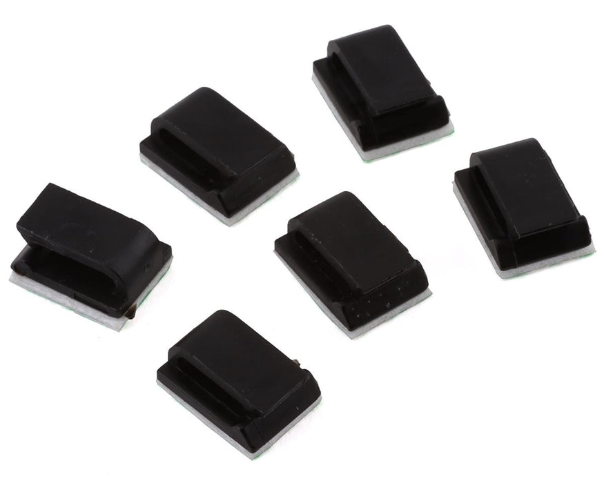 DragRace Concepts DRC710 Self Adhesive Wire Clips (Black) (6)