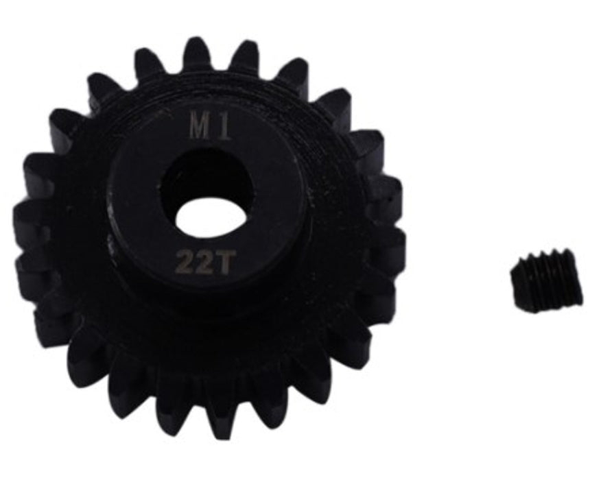 WORC Steel Mod 1 Pinion Gear (5mm Bore) 22T