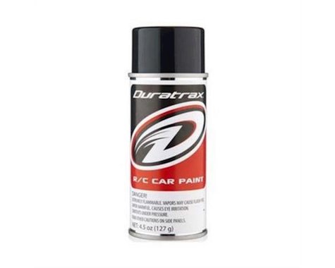 Duratrax DTXR4291 Polycarb Spray Black Base Cover Coat 4.5oz