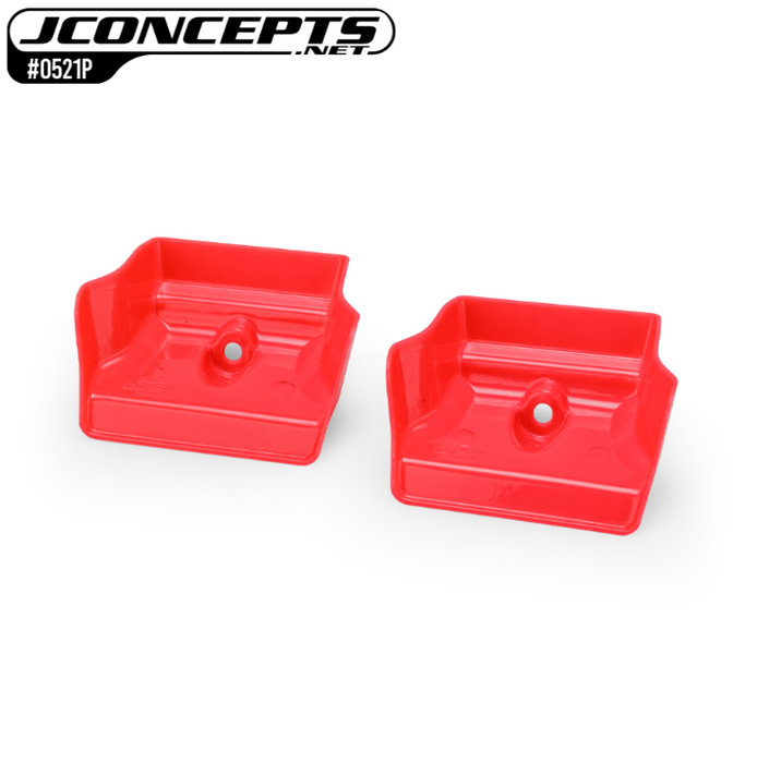 JConcepts JCO0521P Injection Molded Front Wing - PINK Team Associated RC8B4.1 | RC8B4.1e