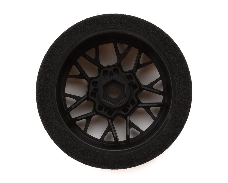 Pro-Line PRO1031610 Losi NASCAR Fifty6 1/12 Pre-Mounted Foam Tires (Black) (4) 8mm Hex