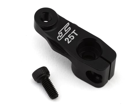 JConcepts JCO5315-2 RC10 '89 Masami Stealth 14mm Servo Horn (Black) (25T-Futaba/ProTek)