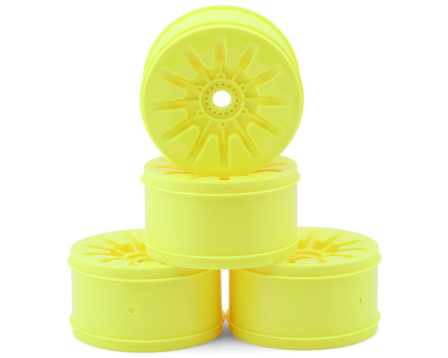 JConcepts Pioneer 4.0" Standard Offset 1/8 Truck Wheels (Yellow) (4) JCO3448Y