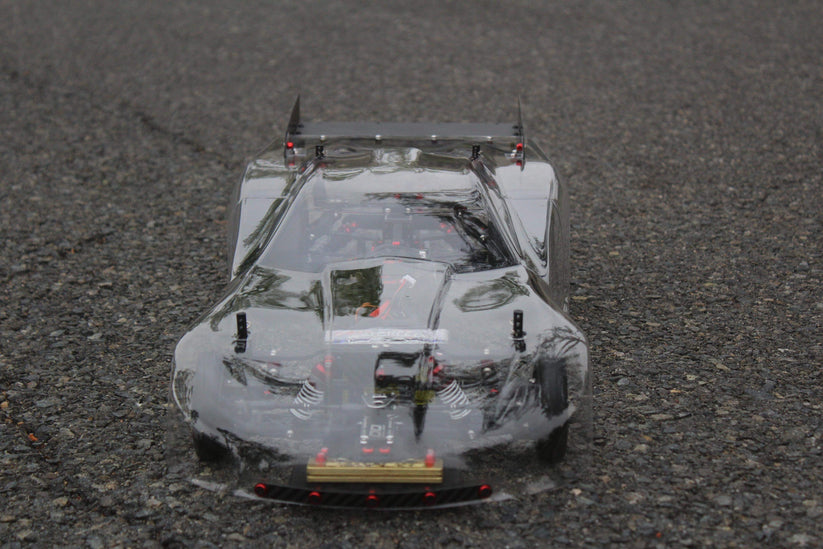 Racer RC by Andy’s LS-22 Corvette Wide Body w/ Protective Film .040 CLEAR Drag SCT Street Eliminator NPRC Outlaw