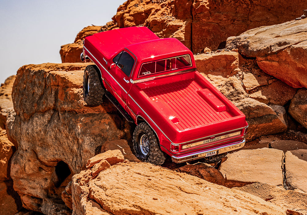 Traxxas 92154-4 TRX-4 Chevy Cheyenne K10 RED SPORT RTR 1/10 TRAIL TRUCK 4X4 - NO Battery & Charger C10 Square Body Chevrolet