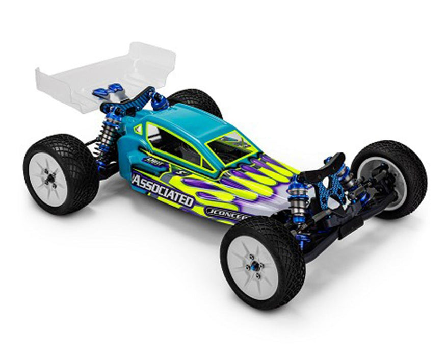 JConcepts JCO0661 RC10B7/B7D "Protector" 1/10 Buggy Body (Clear) w/Wing