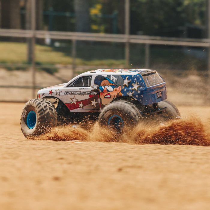 ARRMA 1/10 GORGON 223S 2WD RTR Brushless Monster Truck, Red / Black  ARA3530T2