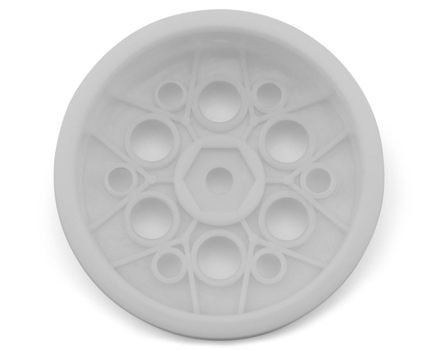 Pro-Motion PMT7010-W 2.2" Magnum Front 1/10 Dirt Oval Wheels (White) (4) w/12mm Hex