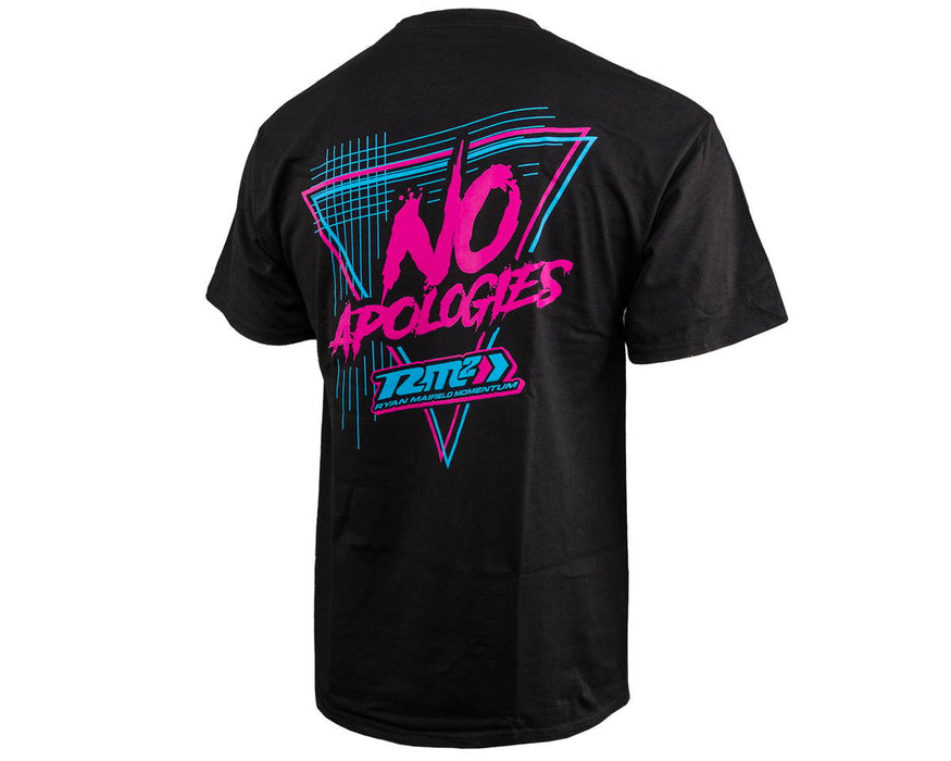 JConcepts JCO8161XXL RM2 Retro "No Apologies" T-Shirt (Pink/Blue) (2XL)