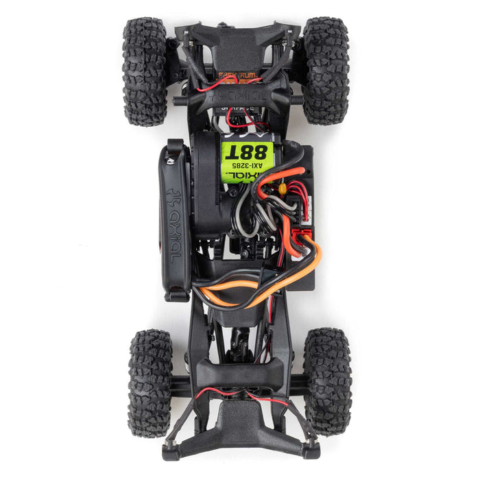 Axial AXI-2261T2 1/30 SCX30 Jeep Wrangler JLU 4X4 RTR Brushed Rock Crawler (Battery & Charger Included), White