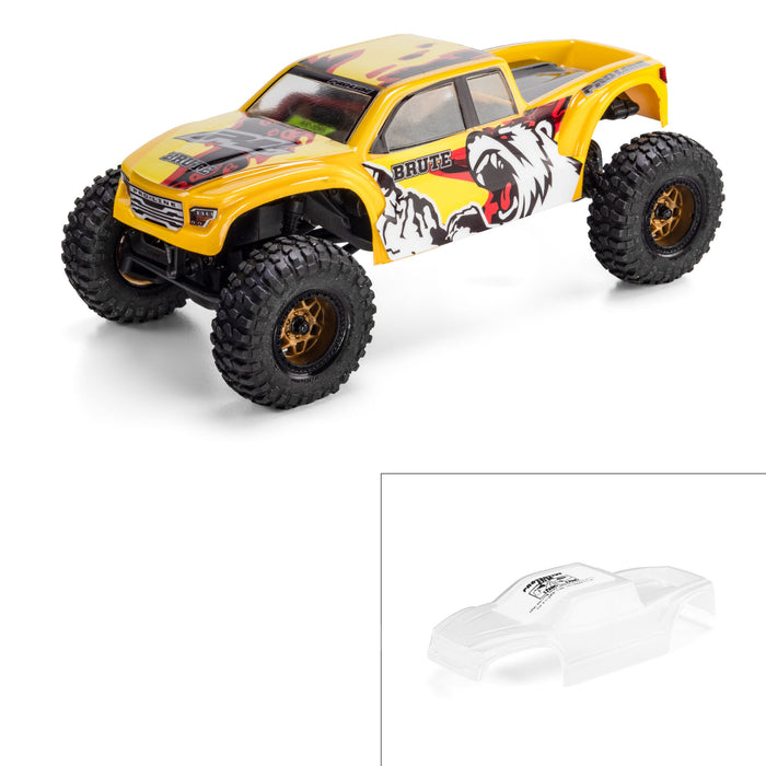 Pro-Line Racing PRO375217 1/30 Pre-Cut Brute Body, Clear: Axial SCX30