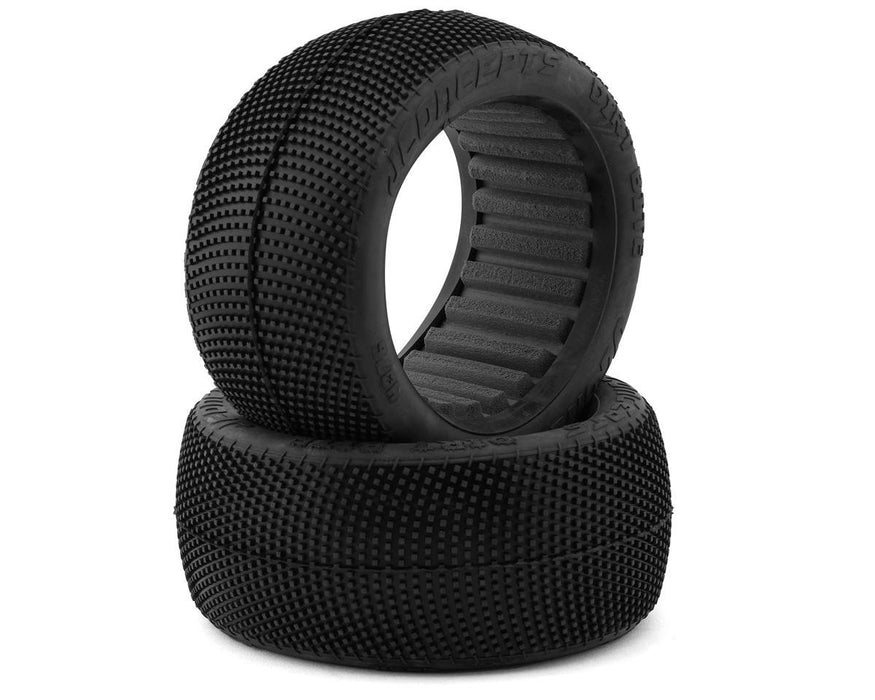 JConcepts JCO4076-02 Dirt Bite 4.0" 1/8 Off-Road Truggy Tires (2) Green