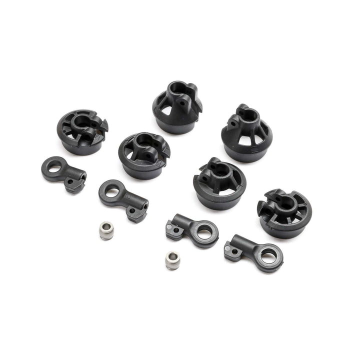 TLR Losi Racing TLR-1119 Spring Cups, Shock Ends, 13mm: 22X