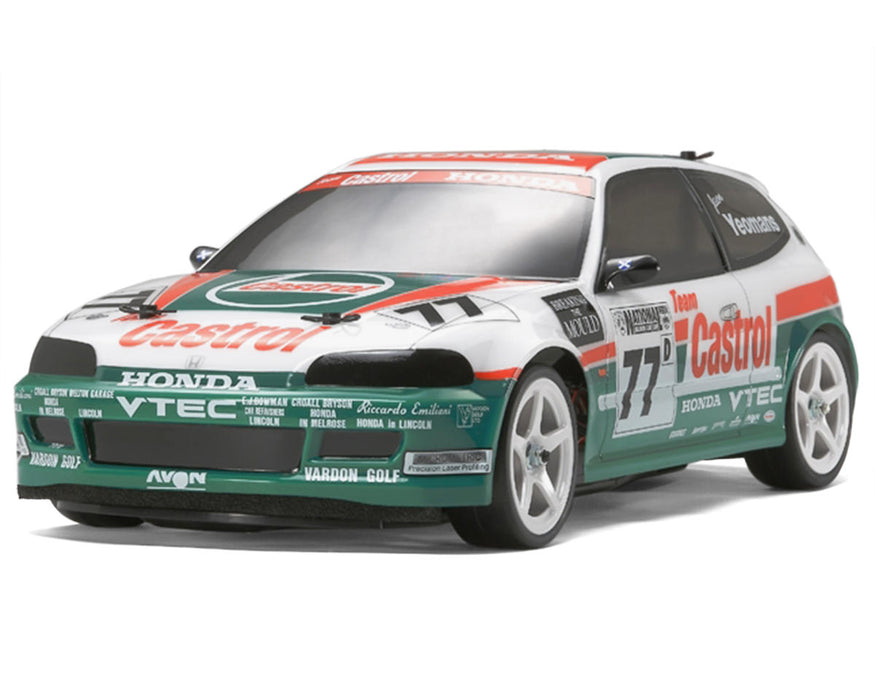 Tamiya Castrol Honda Civic VTi Body Set CLEAR TAM51421 UNPAINTED