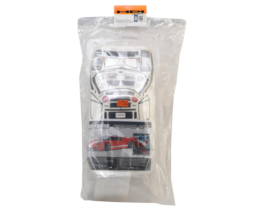 HPI 1/10 FORD GT Touring Car Body 200mm CLEAR UNPAINTED HPI7495