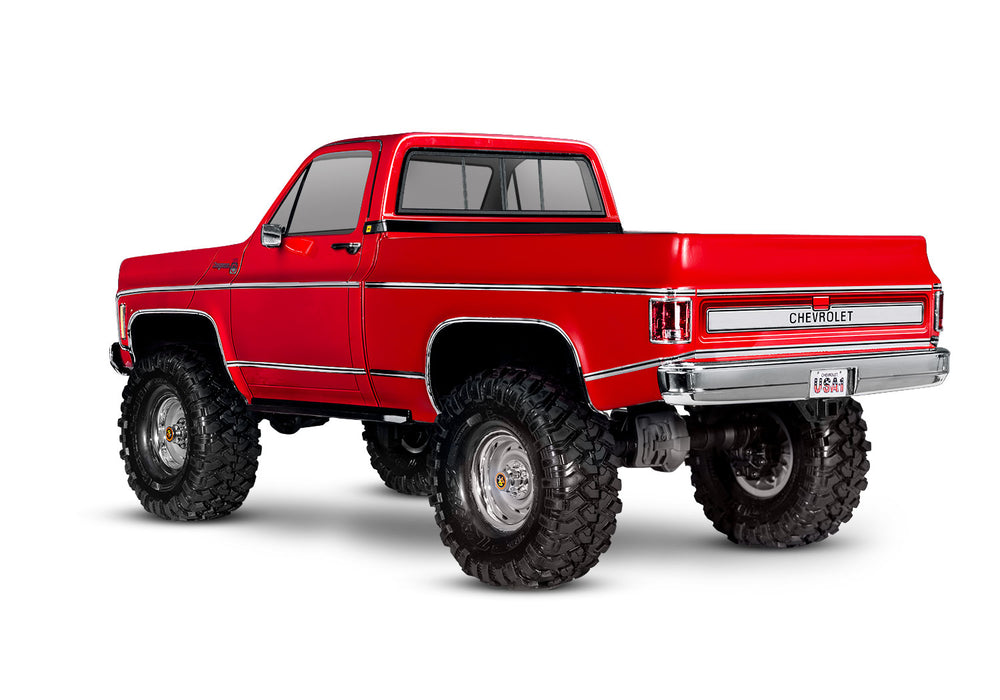 Traxxas 92154-4 TRX-4 Chevy Cheyenne K10 RED SPORT RTR 1/10 TRAIL TRUCK 4X4 - NO Battery & Charger C10 Square Body Chevrolet