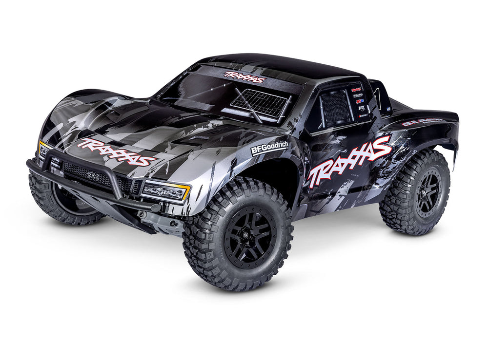 Traxxas 58434-4 BLACK Slash 2WD VX3 Brushless HD 1/10 Scale Short Course Truck LCG Clipless body - NO Battery & Charger