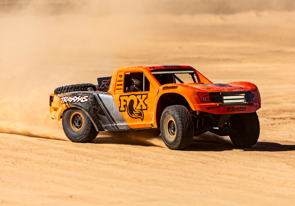 Traxxas TRA85086-4-FOX1 UDR 1/7 Unlimited Desert Racer®:  4WD Electric Race Truck