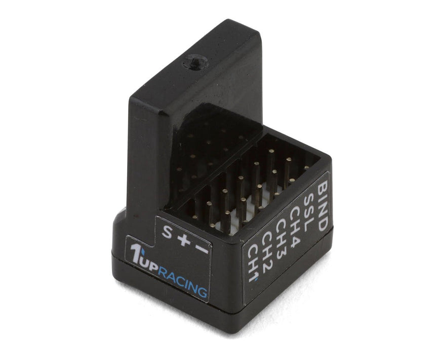 1UP Racing Pro-RX 4-Channel Sanwa FH4 Antenna-Free 2.4GHz Receiver 1UP10105