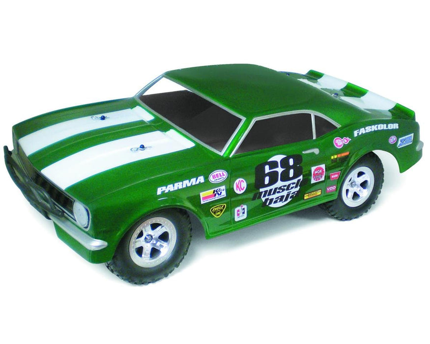 Parma PSE PAR1248 1/10 '68 Muscle Baja Short Course Body (Clear) Slash 1968 Chevy Camaro SS