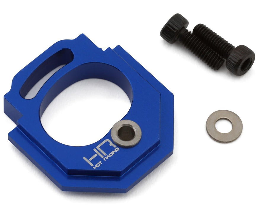 Hot Racing Arrma Grom Losi Nascar Aluminum Adjustable Motor Mount Blue 16-30T Pinion Typhon Mojave Mini Kraton