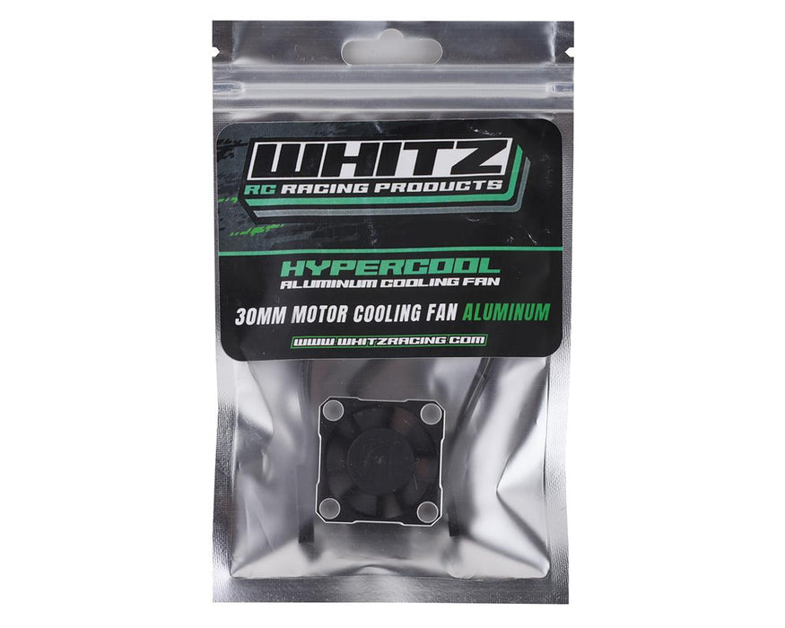 Whitz Racing Products WRP-HC-ALUM 30mm HyperCool Aluminum Cooling Fan (Black/Silver)