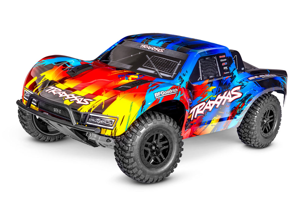 Traxxas Slash VX3 1/10 RTR 4x4 Brushless Short Course Truck (Rock n Roll) w/VX3 ESC, TQi™ Sport 2.4GHz Radio & TSM®