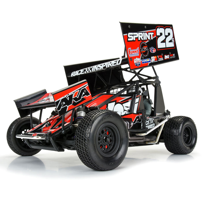 AKA AKA13238QR 1/10 Array Super Soft Longwear 2WD Front 1.7"/2.2" Dirt Oval Tires (2) Losi 22s Sprint