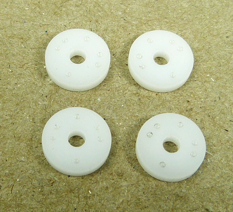 Custom Works CW1875 MACHINED DELRIN BIG BORE PISTONS – BLANK (4)