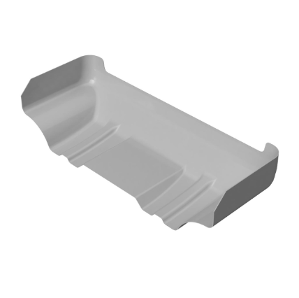Raw Speed RC 1/10 Scale Buggy Rear Wing Clear 7" 2PCS RWS790204S