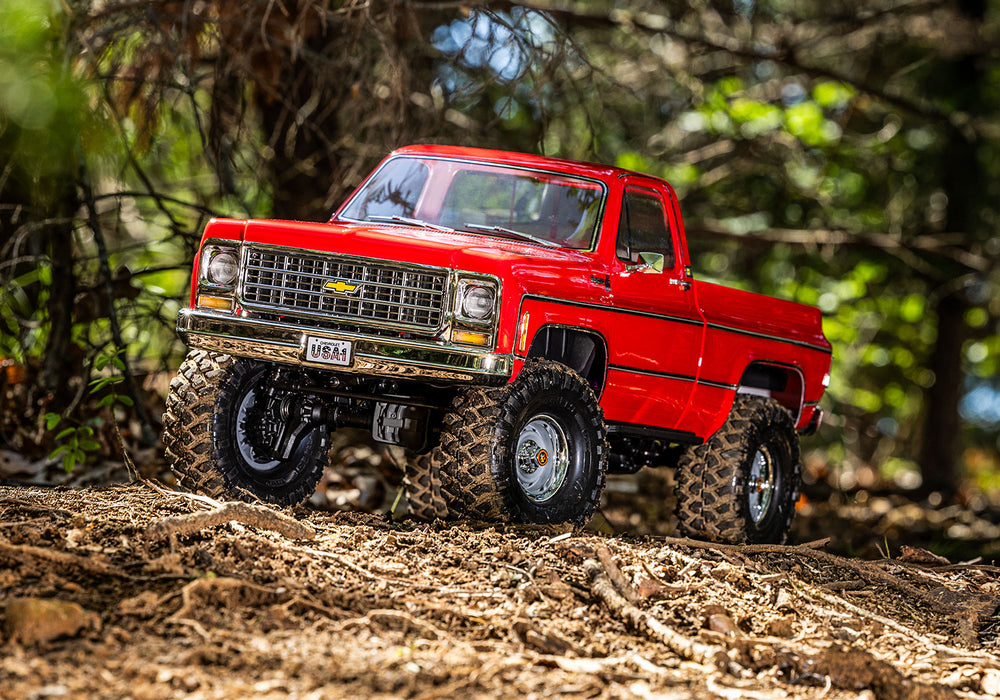 Traxxas 92154-4 TRX-4 Chevy Cheyenne K10 RED SPORT RTR 1/10 TRAIL TRUCK 4X4 - NO Battery & Charger C10 Square Body Chevrolet