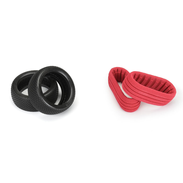 AKA AKA14034XR 1/8 Supernova Soft Longwear F/R Off-Road Buggy Tires (2)