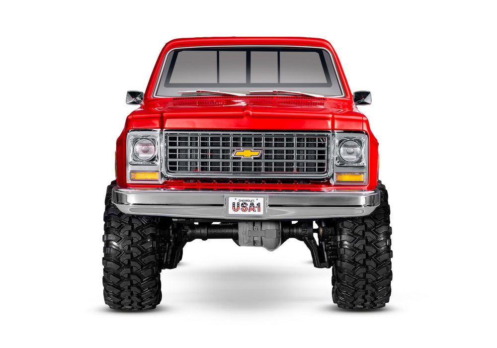 Traxxas 92154-4 TRX-4 Chevy Cheyenne K10 RED SPORT RTR 1/10 TRAIL TRUCK 4X4 - NO Battery & Charger C10 Square Body Chevrolet