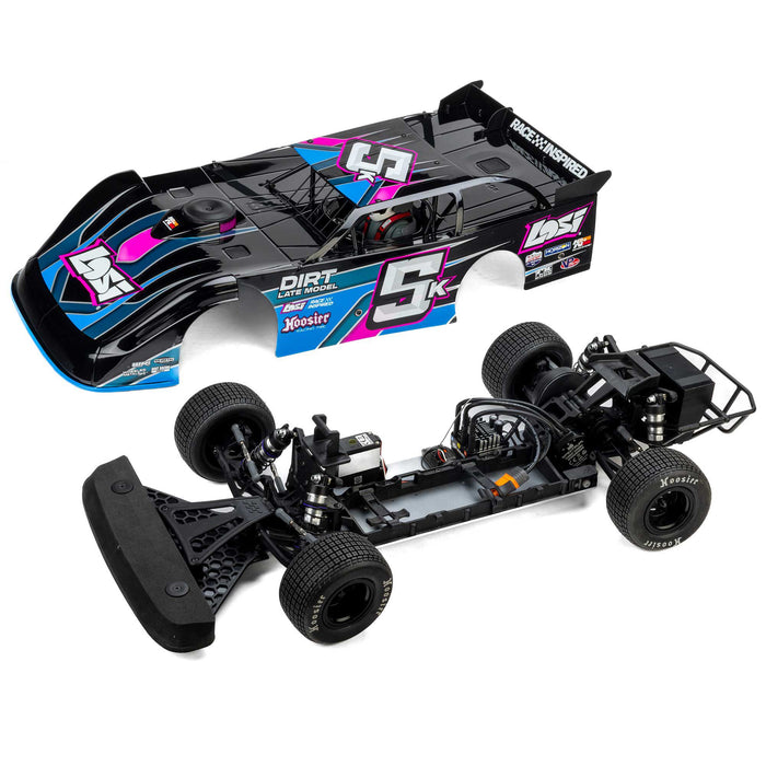 LOSI 1/10 22S 2WD Dirt Oval Late Model RTR Blue LOS-2167T1 w/SLT2 2.4GHz Radio DLM (DOES NOT INCLUDE Battery & Charger)
